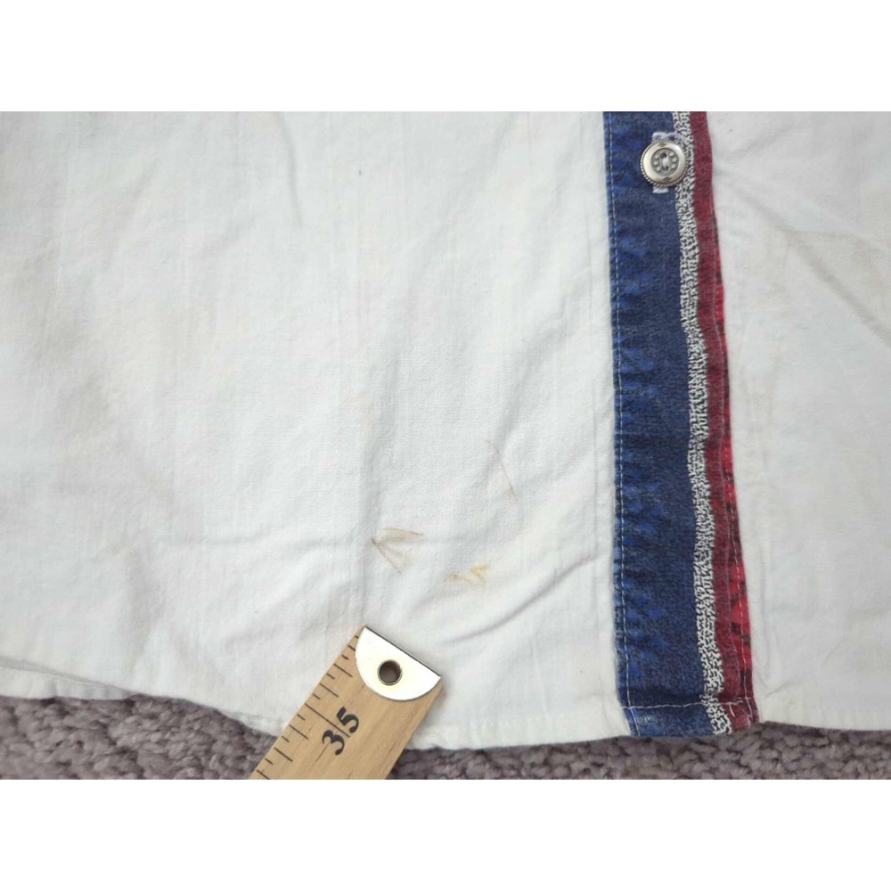 Vintage Ozark Mountain Shirt Womens 20W PLUS Aztec Colorblock Made‎ in USA - Picture 4 of 11